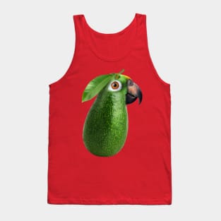 Avocado Parrot merge Tank Top